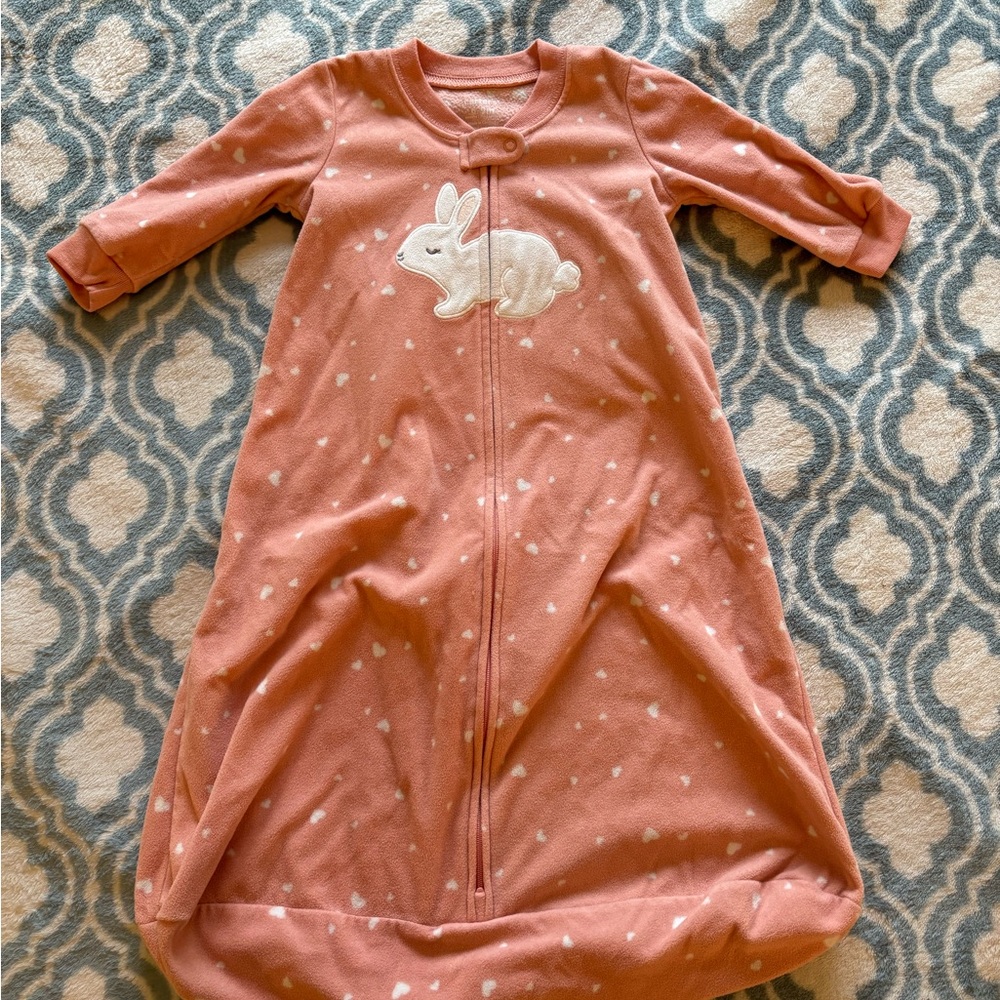 Carter's Cozy Bunny Sleep Sack Size 6-9 Months